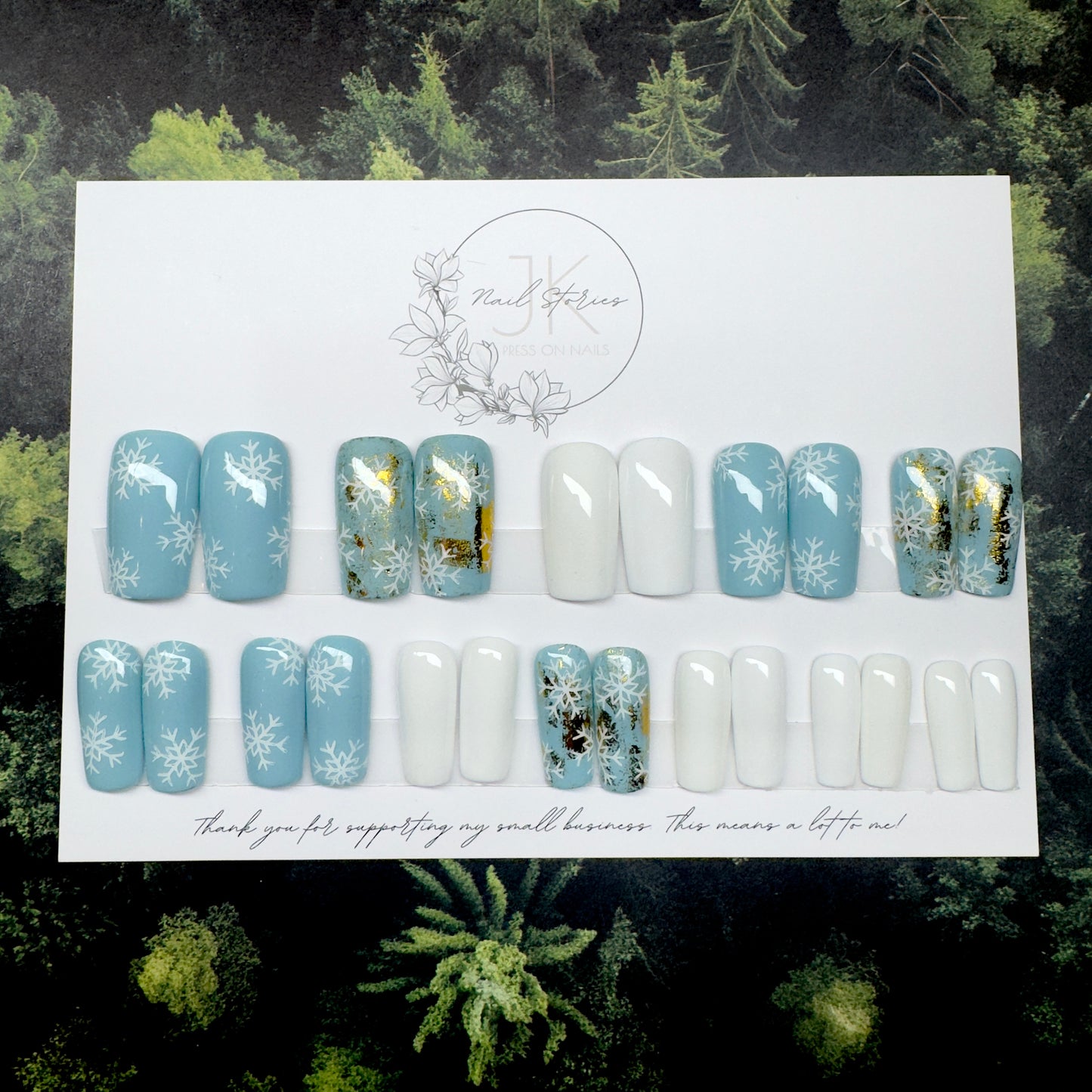 Ready to wear Weihnachtsset - Press on Nägel