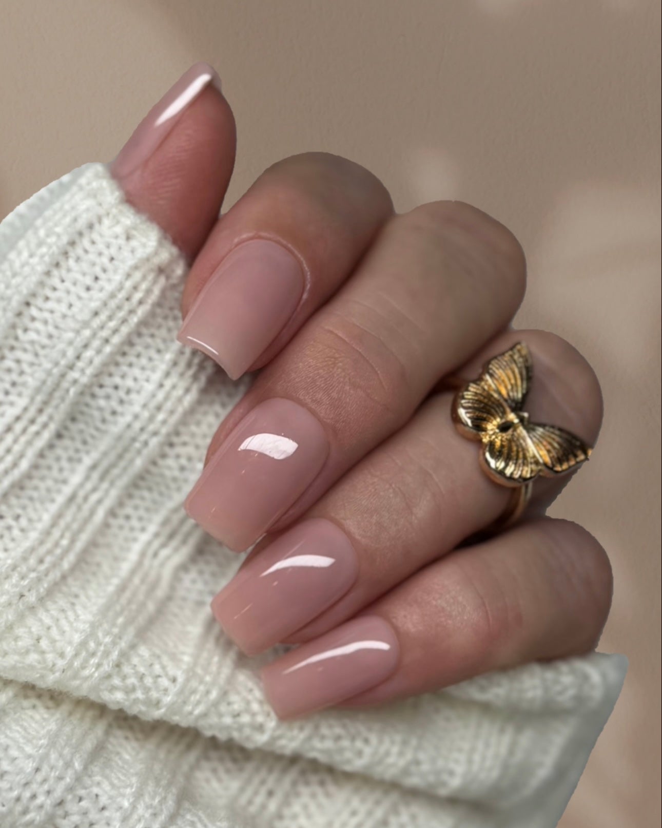 The Nude - Premium Press On Nails