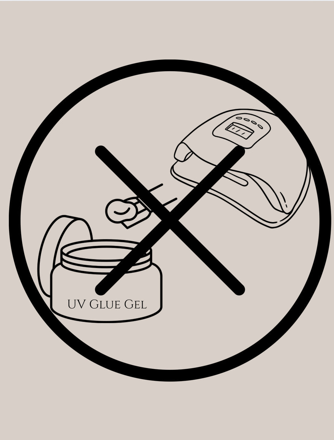 Warum man bei Press Ons keinen UV-härtenden Nagelkleber verwenden sollte