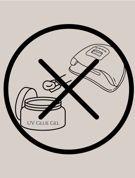 Warum man bei Press Ons keinen UV-härtenden Nagelkleber verwenden sollte