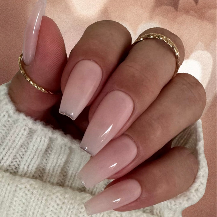 The Essentials – Nude & French, BabyboomerPress On Nails