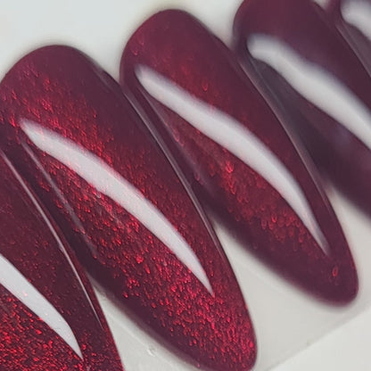Velvet Red - Press on Nägel