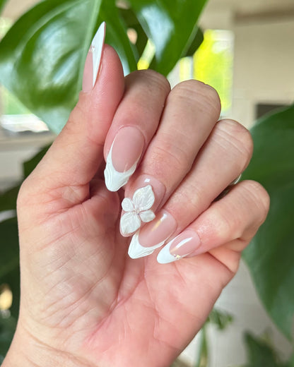 All White - Made to Order Press-on Nails