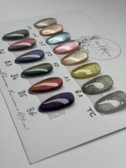 Magnetic Cat Eye - Made by Order Press on nails