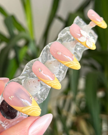 Summer Sun - Made by Order Press on nails