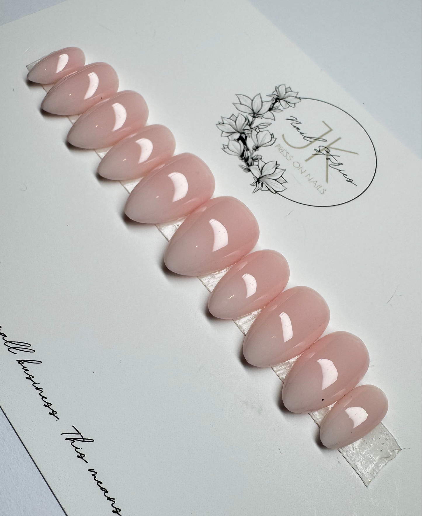 Babyboomer Classic - Made by Order Press on nails