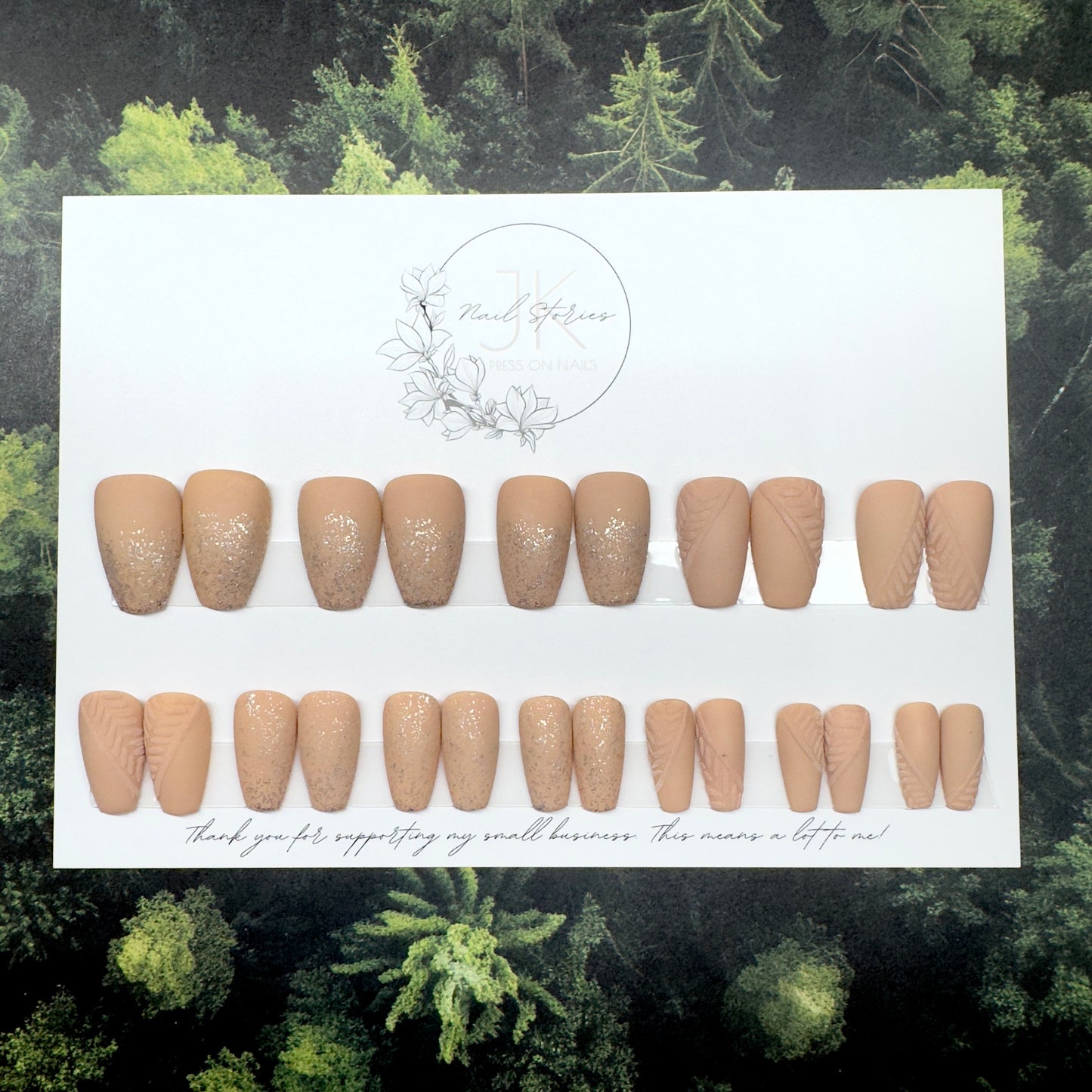 Ready to wear - Weihnachtsset Press on Nägel