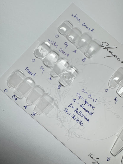 ShapeFinder - Press on Nägel