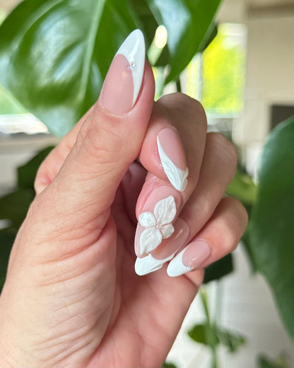 All White - Made to Order Press-on Nails