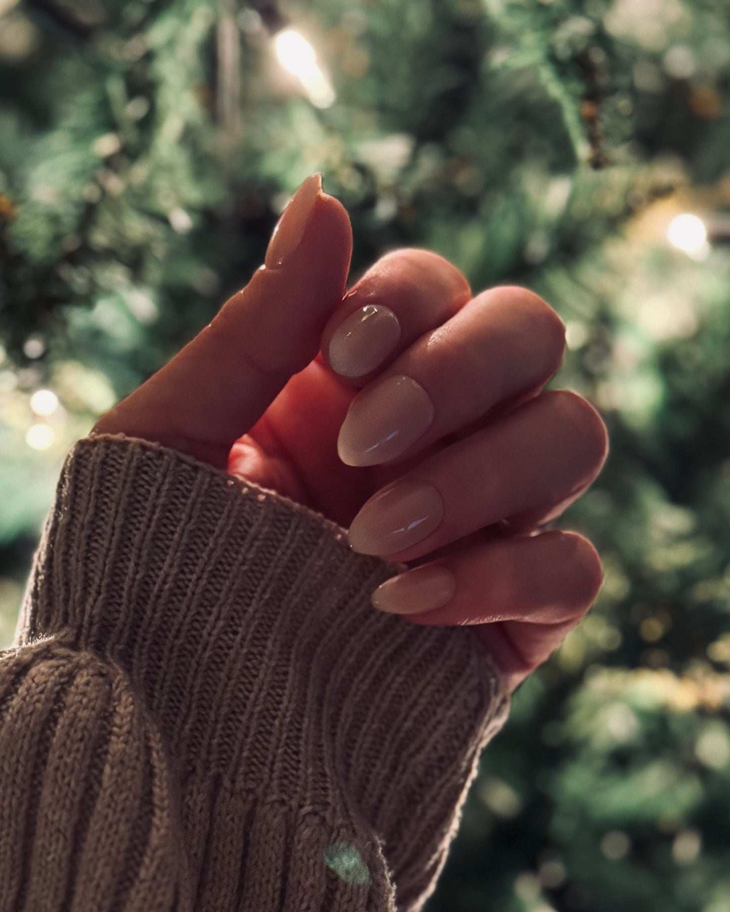 Soft White French Press-on Nägel – Premium French Design, wiederverwendbar