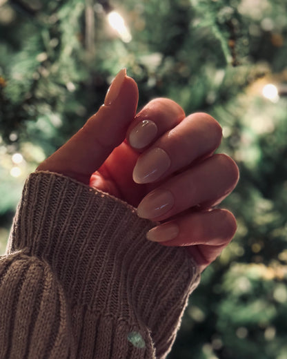 Soft White French Press-on Nägel – Premium French Design, wiederverwendbar