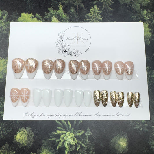 Ready to wear - Weihnachtsset Press on Nägel