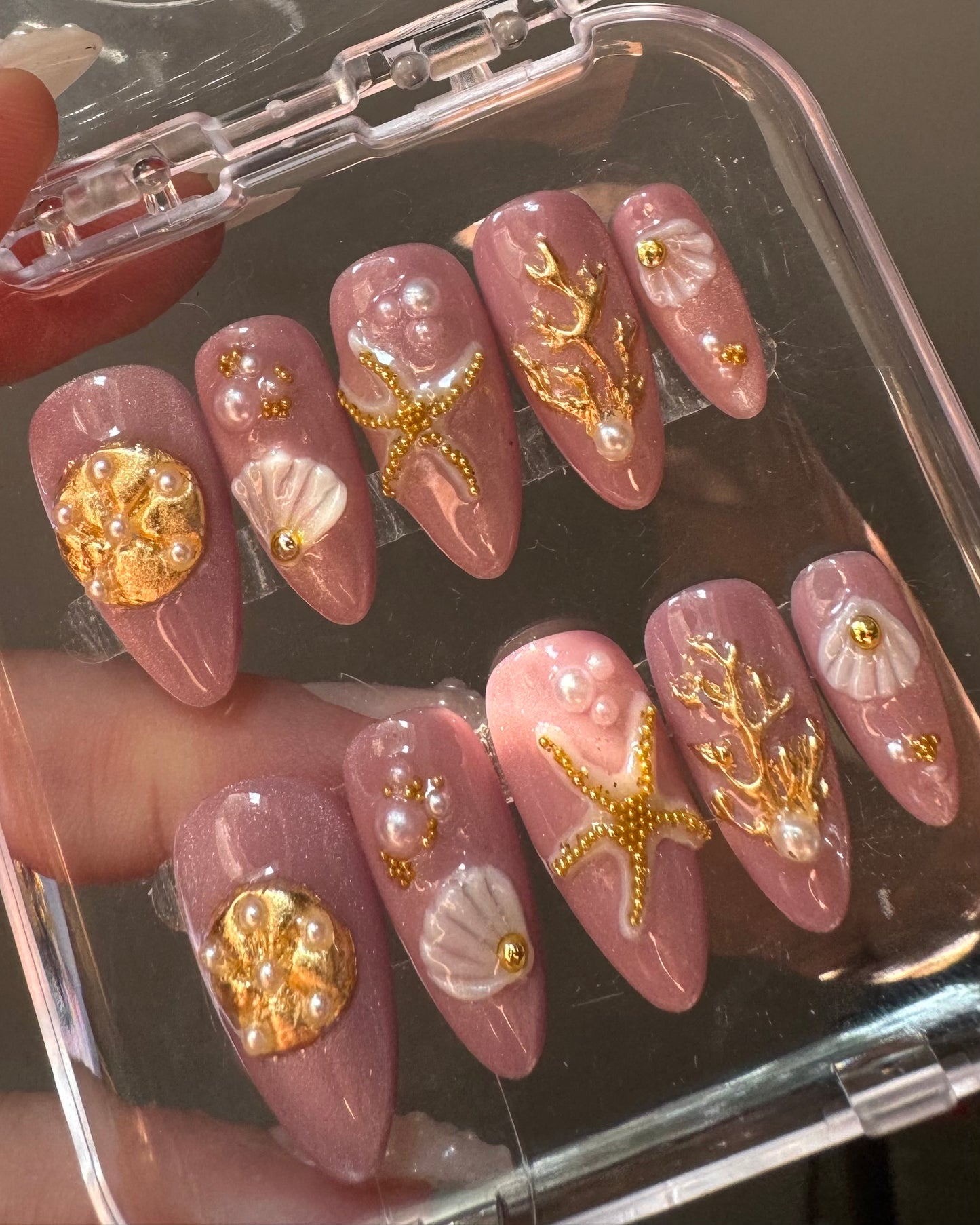 Sea Love - Made by Order Press on nails
