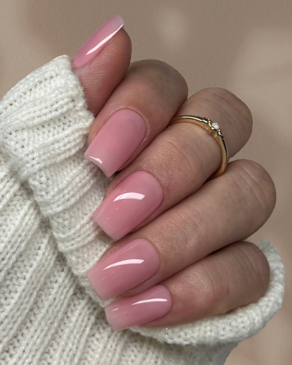 Soft Pink Nude - Premium Press On Nägel